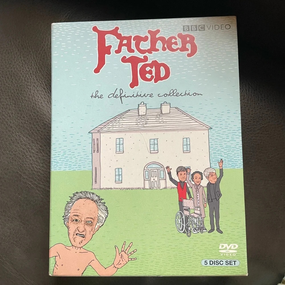 Father Ted BBC 5 disc series like new.  The first 3 discs were watched once